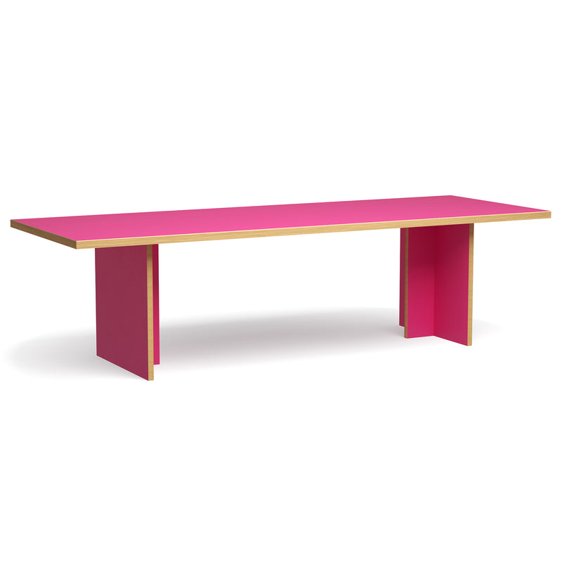 HKliving - Esstisch (rechteckig) | 280 cm / raspberry