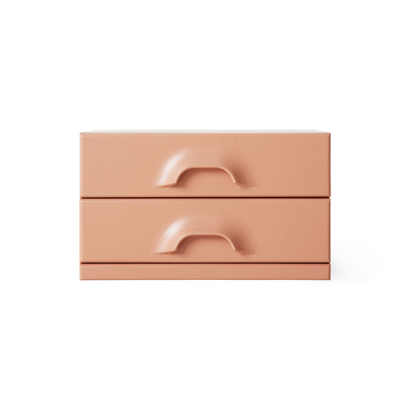 HKliving - Kommode | mit 2 Schubladen / blush