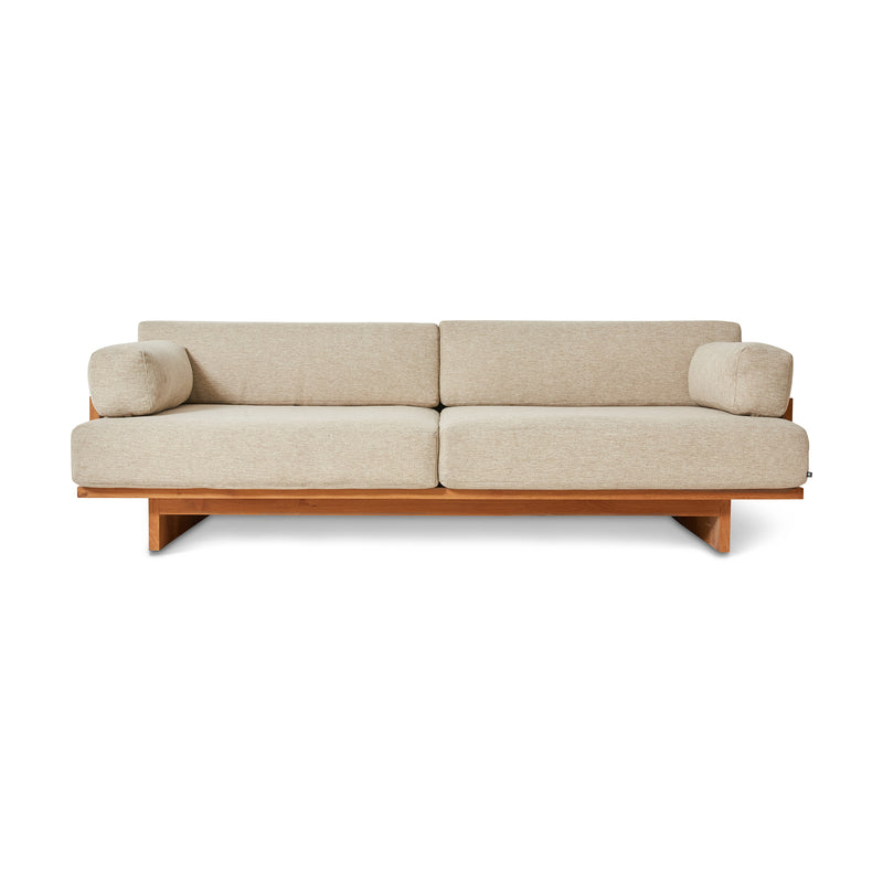 HKliving - Outdoor Teak Lounge-Sofa | natural