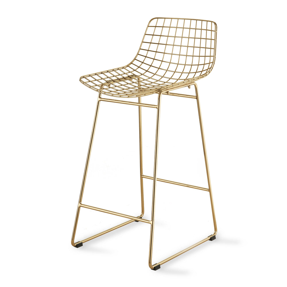 HKliving - Wire Barstuhl | messing