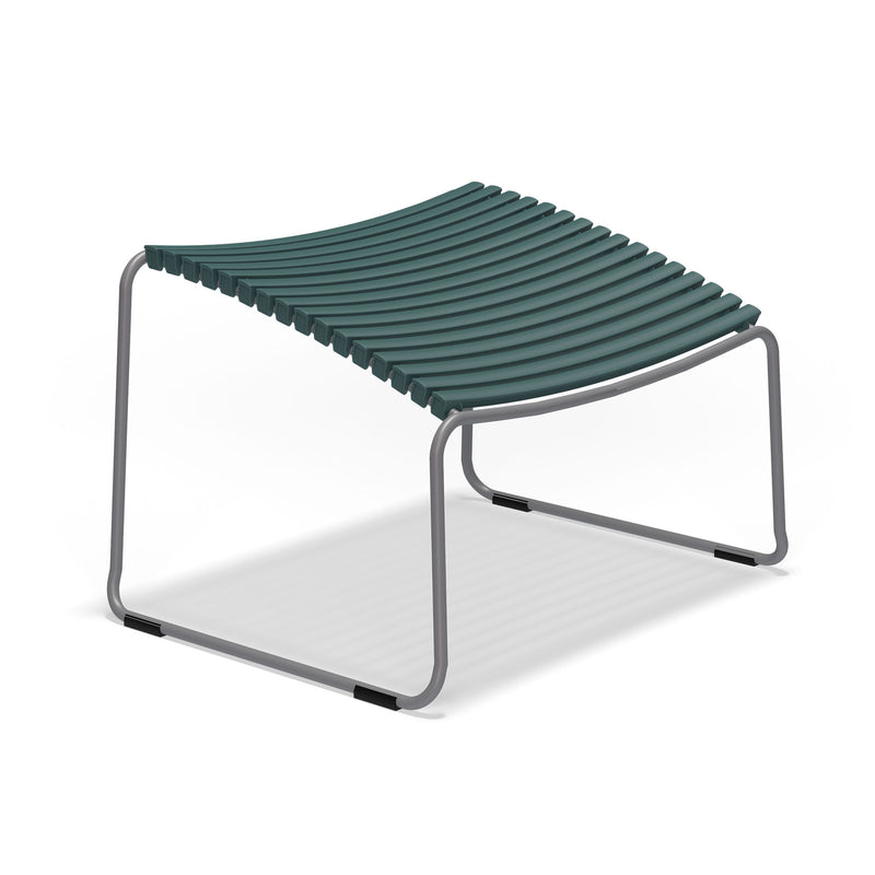 HOUE - CLICK Outdoor Fußhocker | dunkelgrün