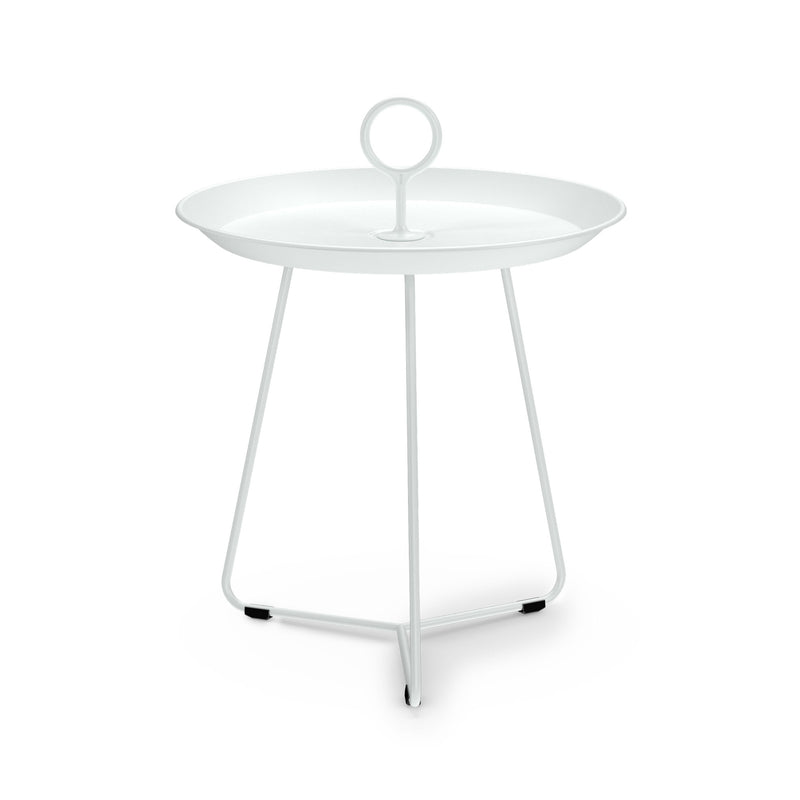 HOUE - EYELET Beistelltisch | Ø 45 cm / weiß