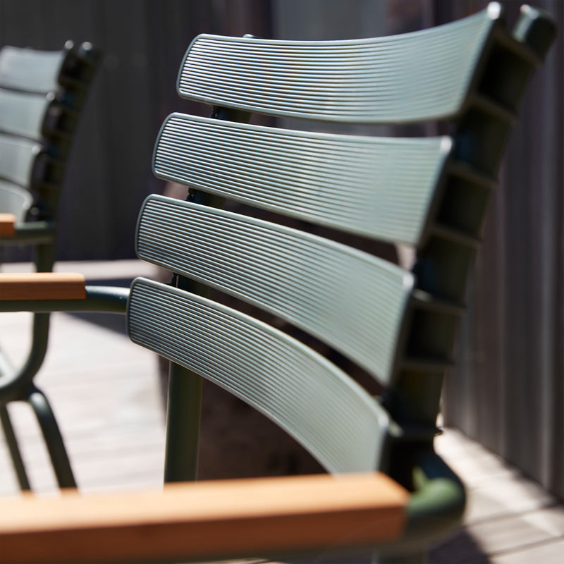 HOUE - ReCLIPS Outdoor Dining Armlehnstuhl