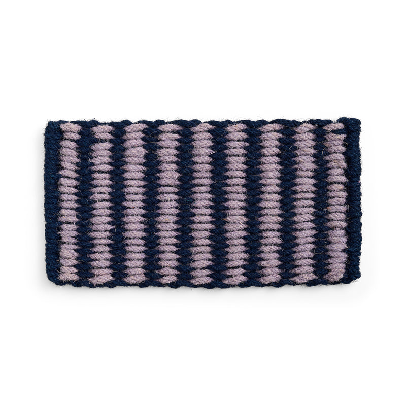 HAY - Coco Fußmatte | lavender and navy