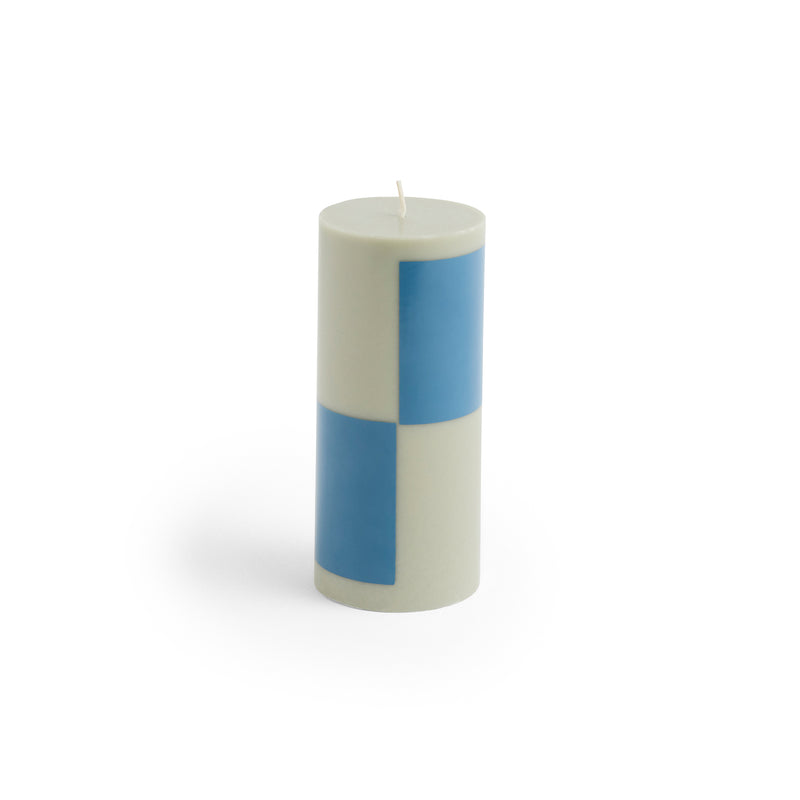 HAY - Column Kerze | S / grey/blue