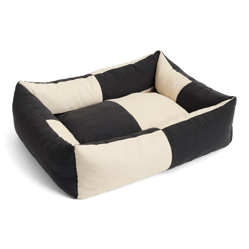 HAY - Dogs Hundebett | ohne Zip / L / schwarz / weiß
