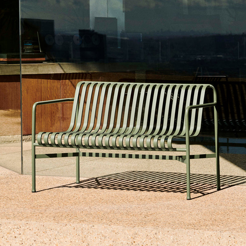 HAY - Palissade Dining Bench + 2x Dining Armchair
