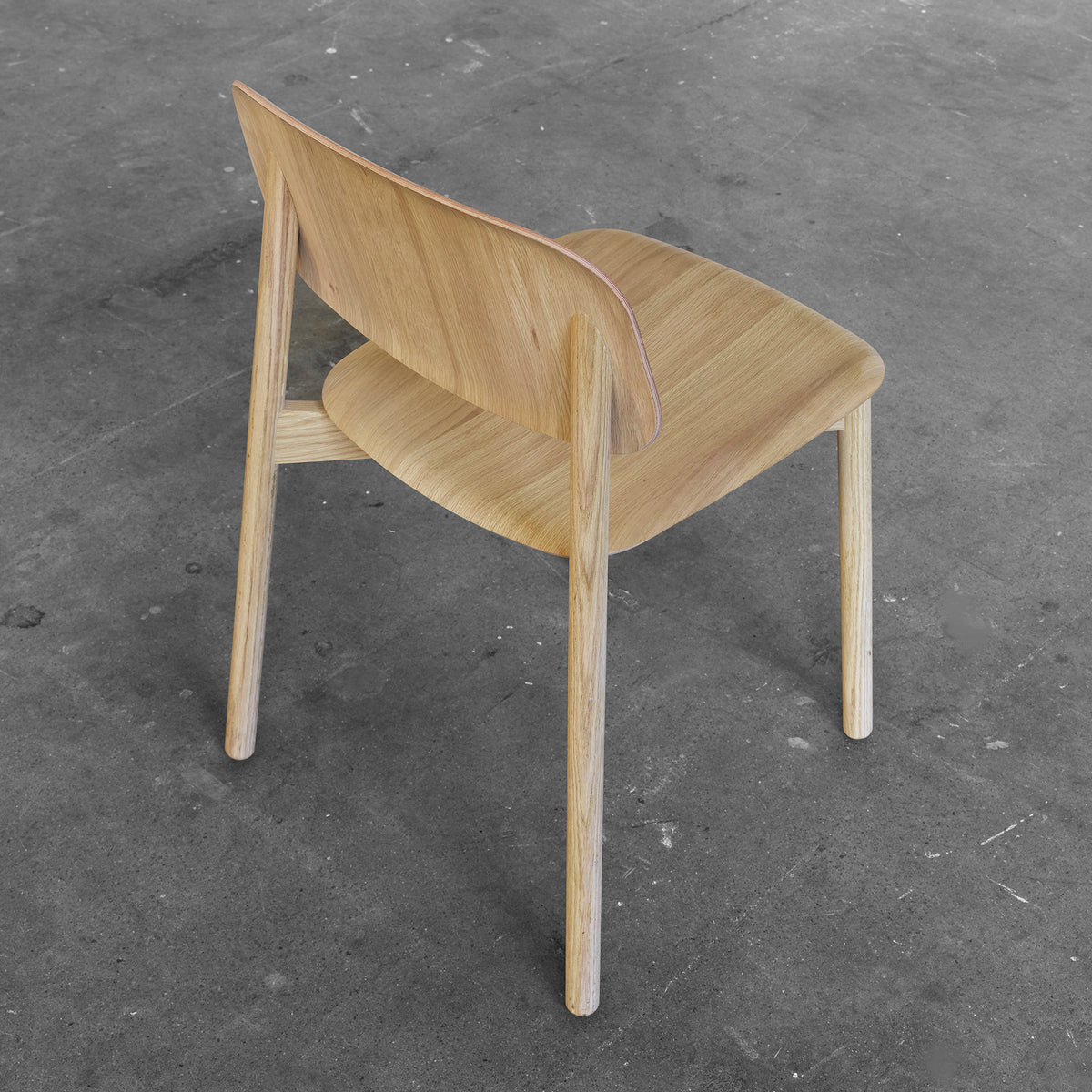 HAY - Soft Edge 60 Stuhl | Single / Eiche matt lackiert
