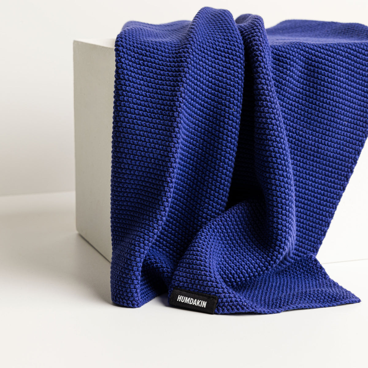 Humdakin - Gestricktes Geschirrtuch | midnight turbo