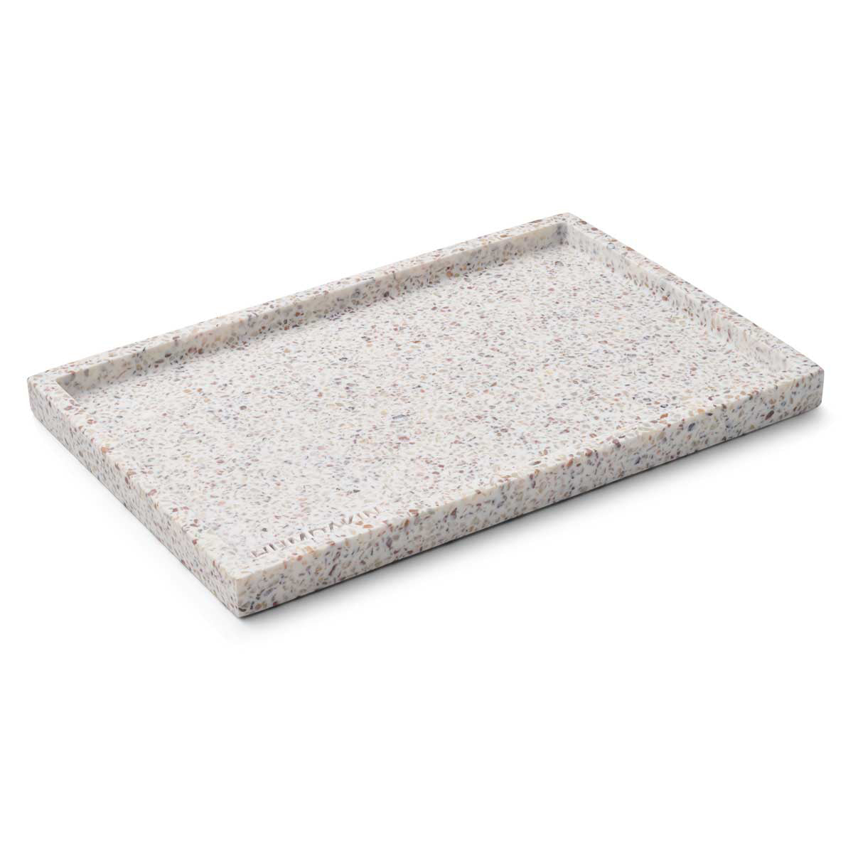 Humdakin - Terrazzo Tablett | 20 x 30 cm / natur