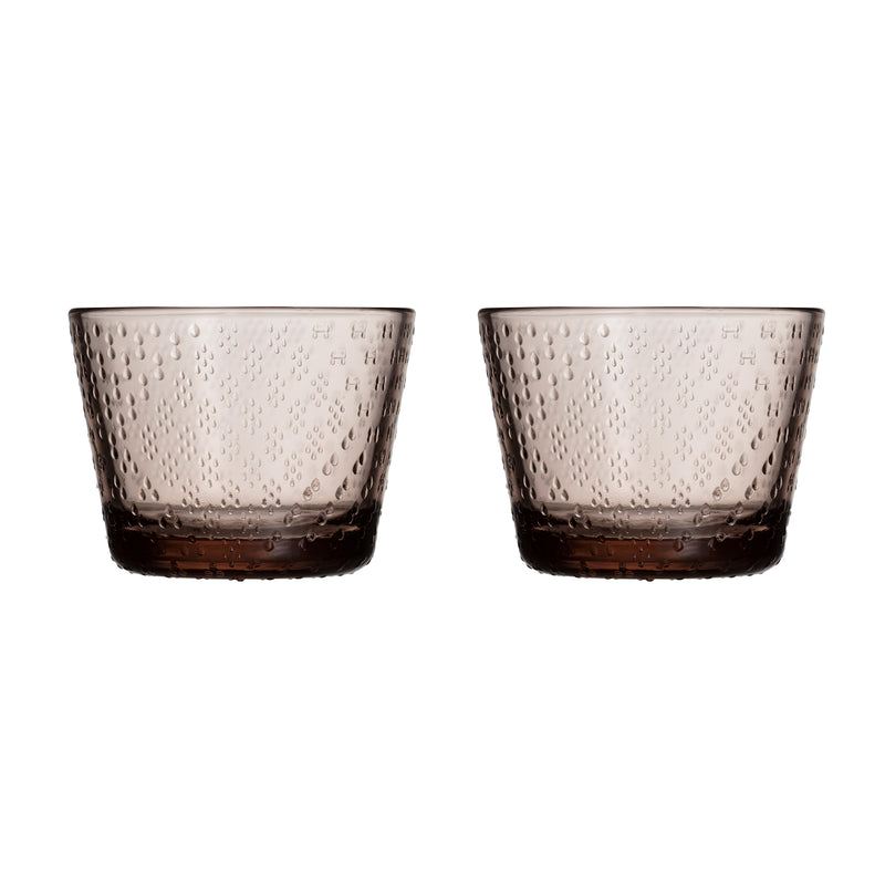 Iittala - Tundra Trinkglas | 2er-Set / 16 cl / leinen
