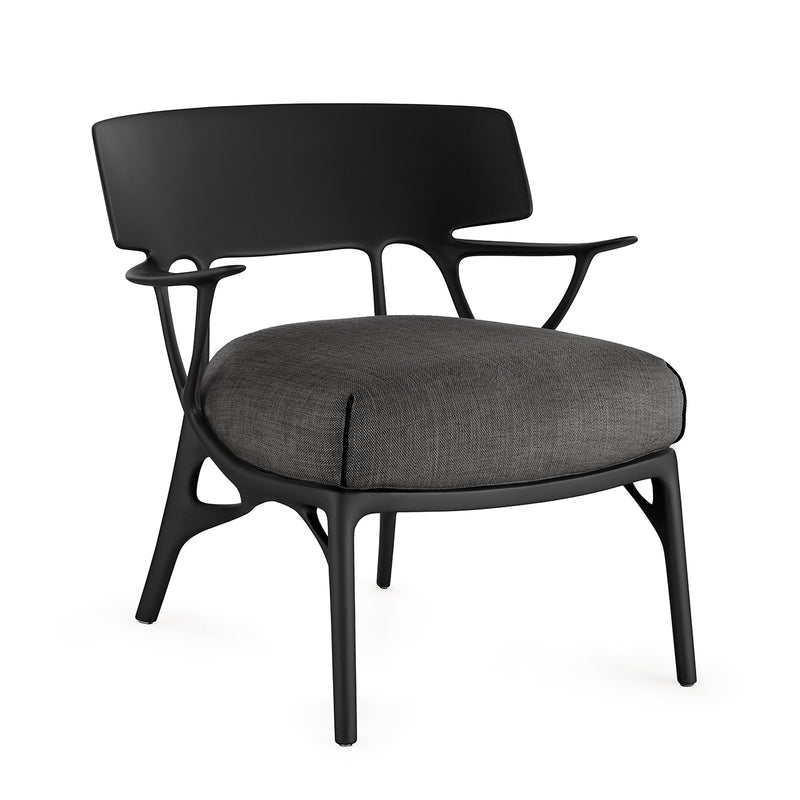 Kartell - A.I. Lounge Chair | schwarz/antrhazit