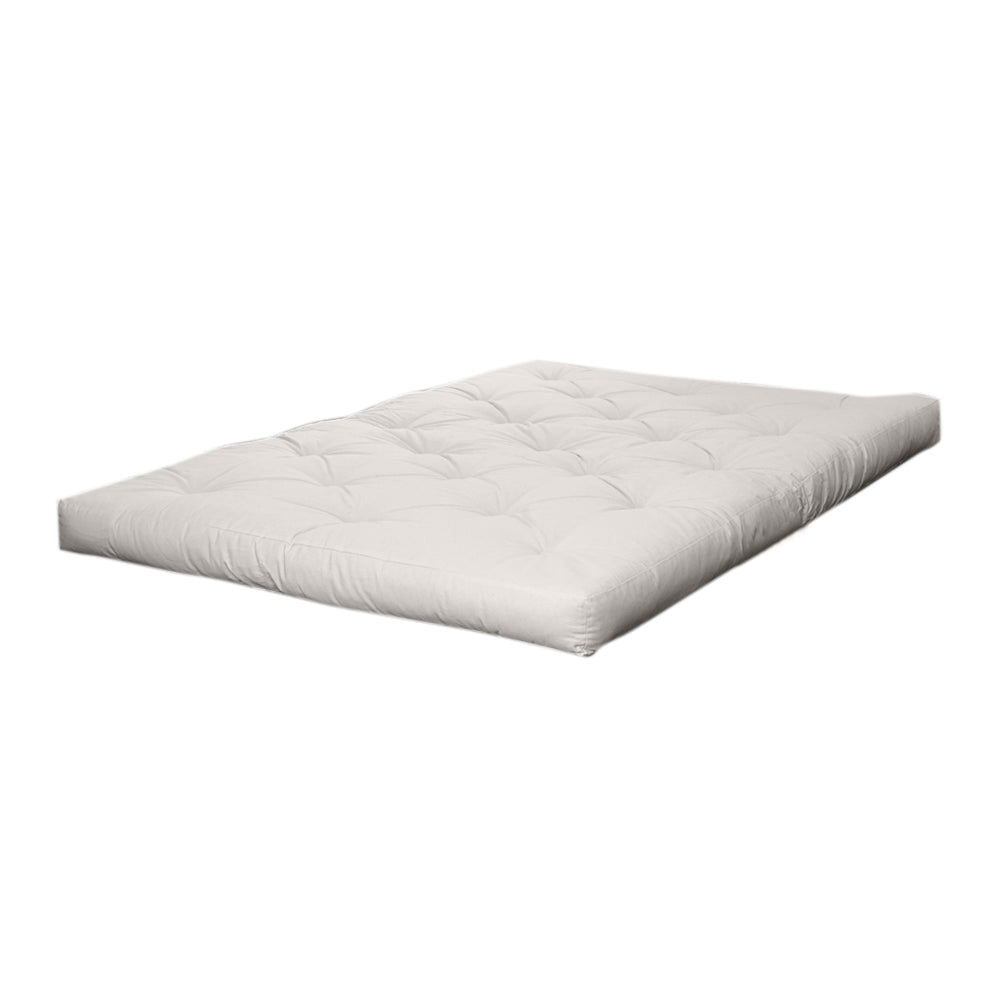 Karup Design - Traditional Futon Matratze | 140 x 200 cm / naturweiß, 160 x 200 cm / naturweiß, 180 x 200 cm / naturweiß, 200 x 200 cm / naturweiß