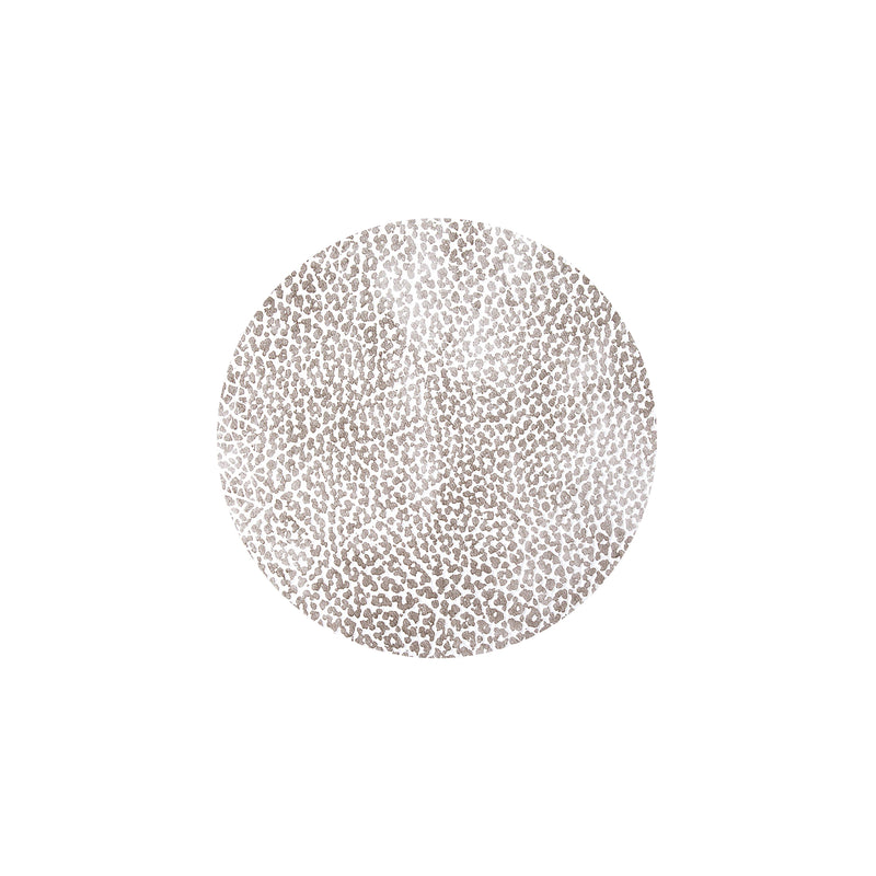 Lind DNA - Glasuntersetzer Circle | Hippo weiß-grau