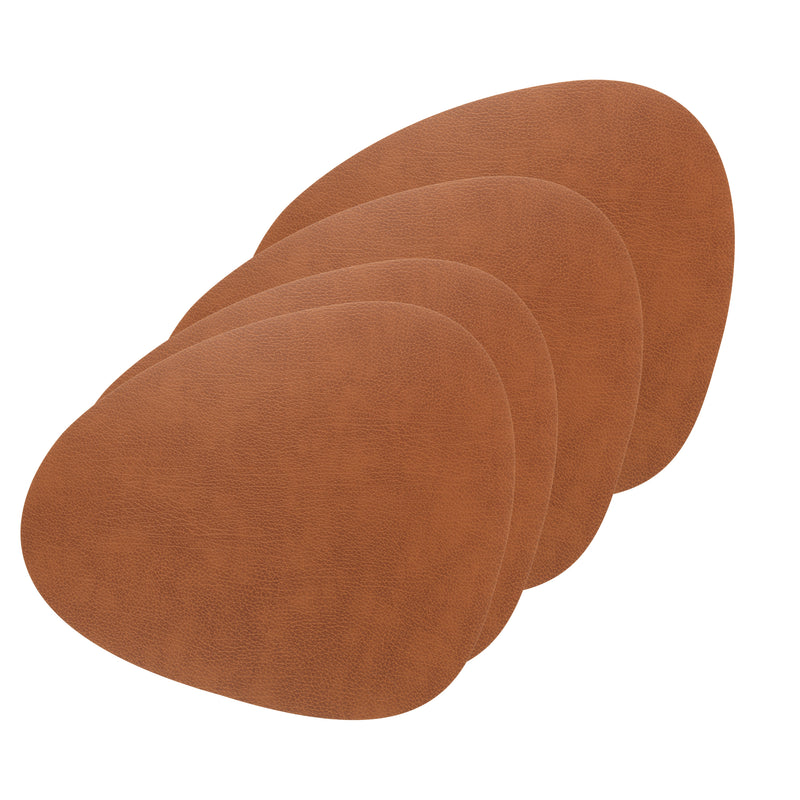 Lind DNA - Tischset Curve L 4er-Set | Bull natur