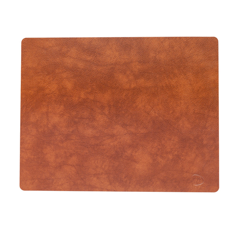 Lind DNA - Tischset Square L | Bull cognac