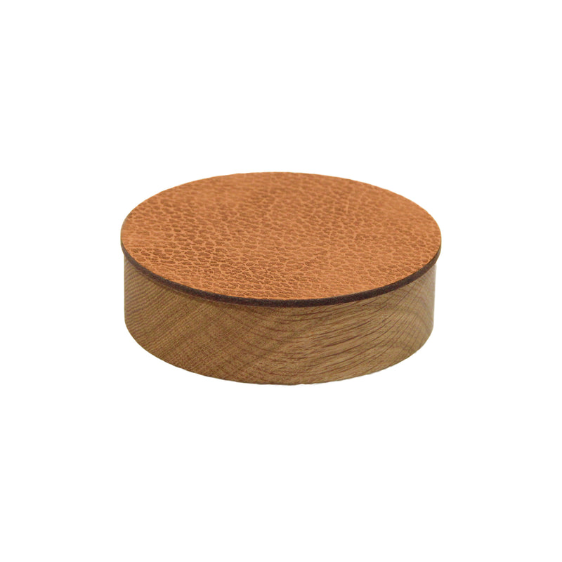 Lind DNA - Wood Box mit Deckel | Circle S / Bull natur