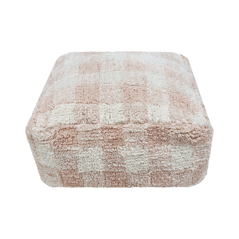 Lorena Canals - Vichy Pouf | rose