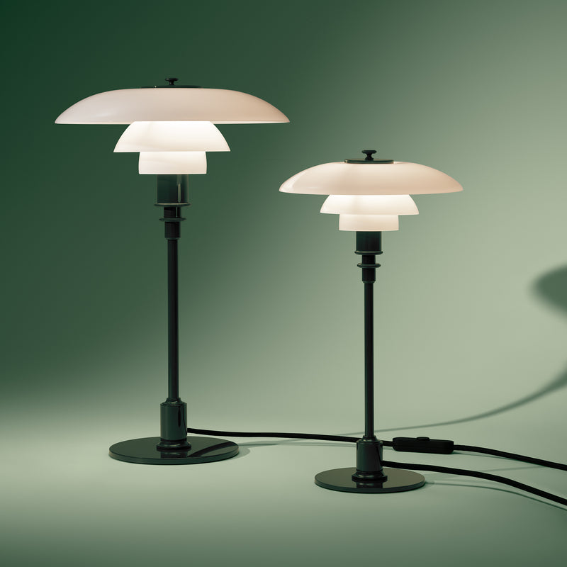 Louis Poulsen - PH 3/2 Tischleuchte | glossy deep green