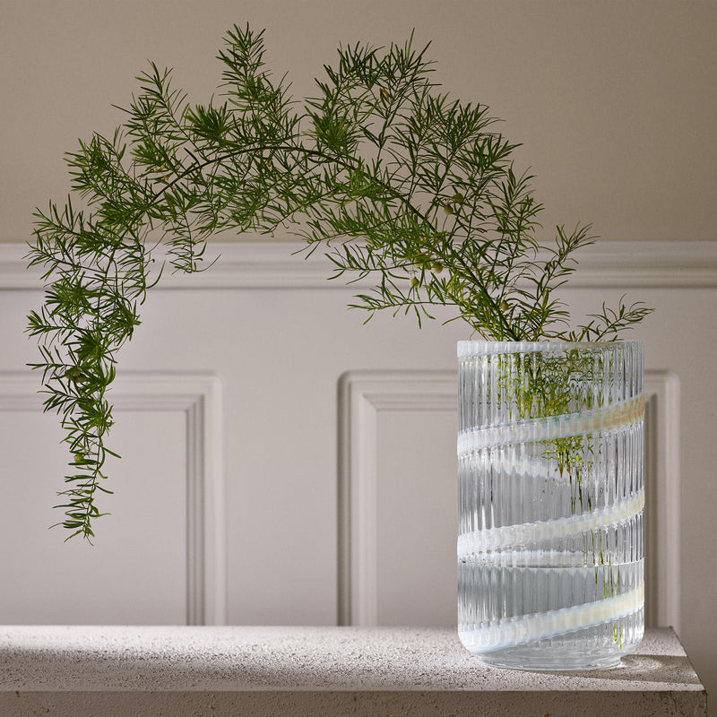 Lyngby Porcelæn - Glasvase H 38 cm
