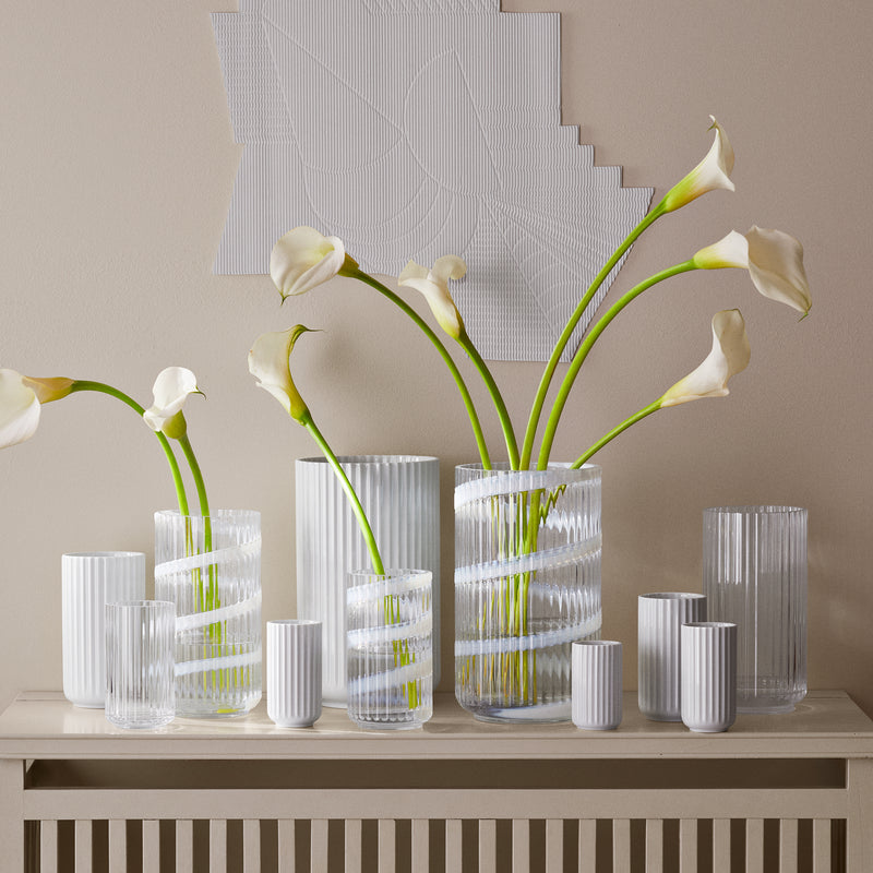 Lyngby Porcelæn - Glasvase H 38 cm