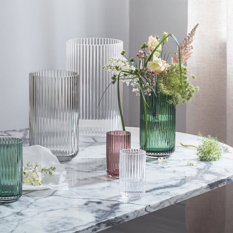 Lyngby Porcelæn - Glasvase H 38 cm