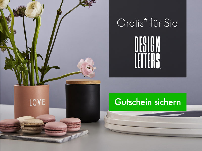 Design Letters - AJ Porzellan Becher