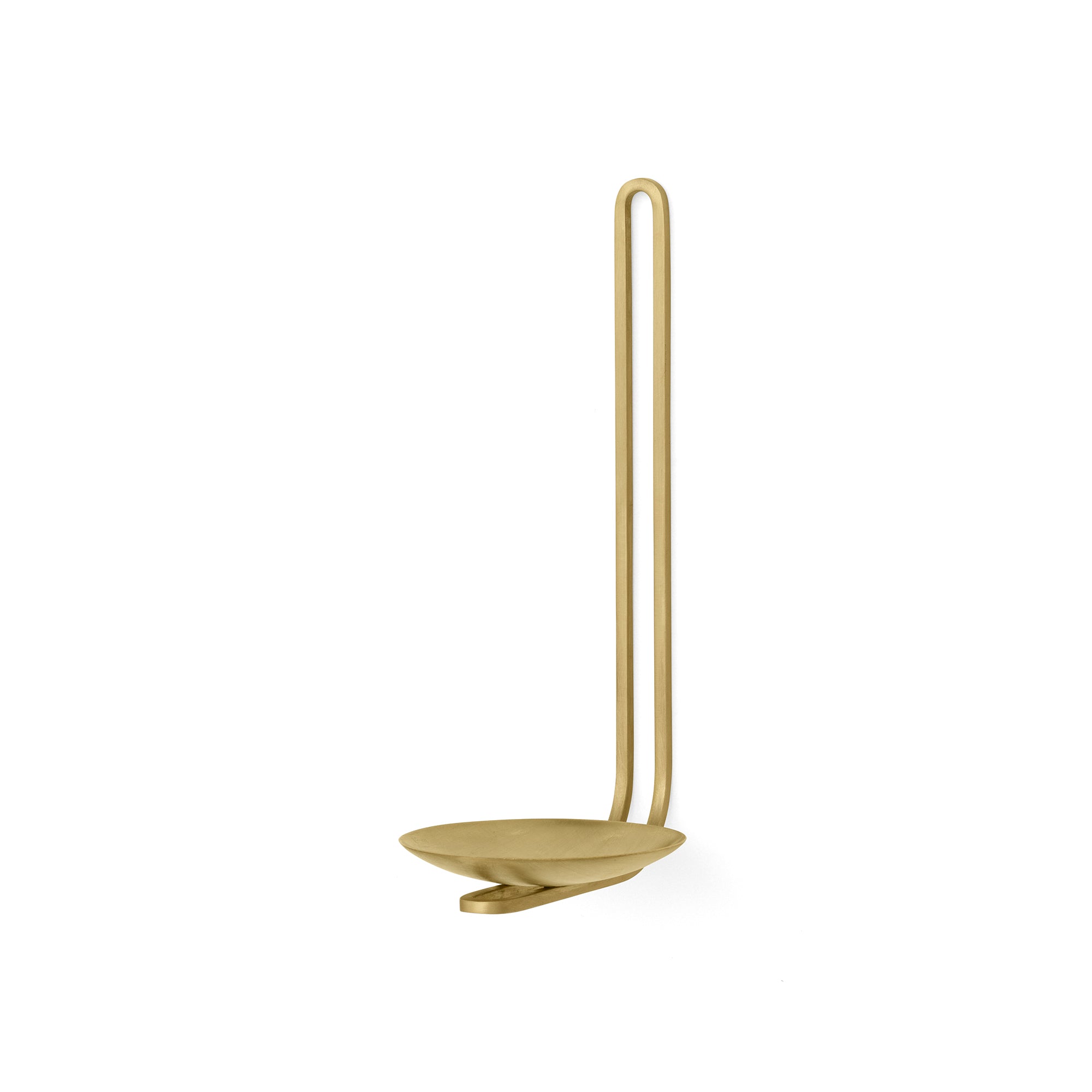Audo - Clip Wandkerzenhalter | 20 cm / Messing