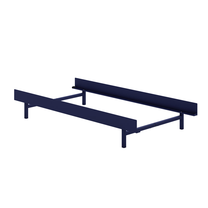 Moebe - Bett | low / cobalt blue