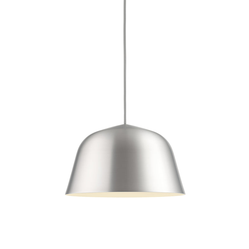 Muuto - Ambit Pendelleuchte | Ø 25 cm / brushed aluminium