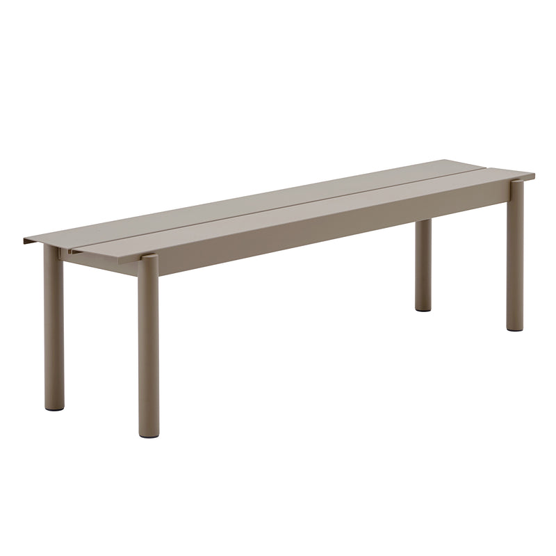 Muuto - Linear Steel Bank | 170 cm / taupe