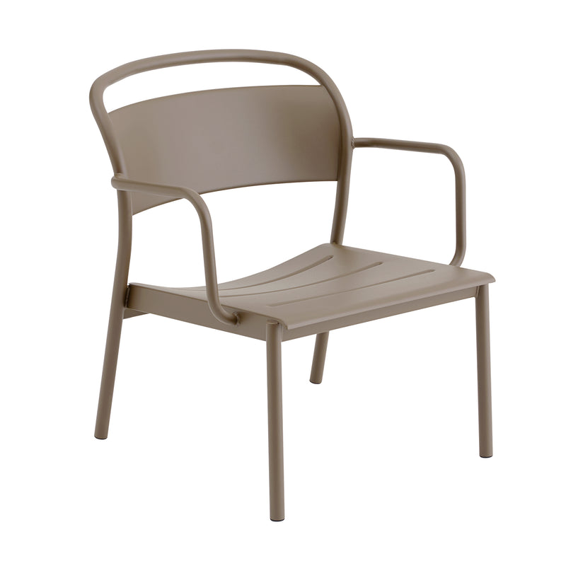 Muuto - Linear Steel Lounge Armchair | taupe