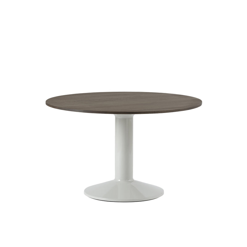 Muuto - Midst Esstisch | Ø 120 cm / Eiche dunkel geölt/grau