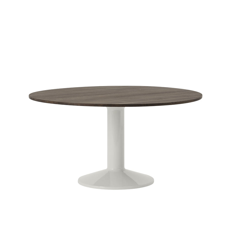 Muuto - Midst Esstisch | Ø 140 cm / Eiche dunkel geölt/grau