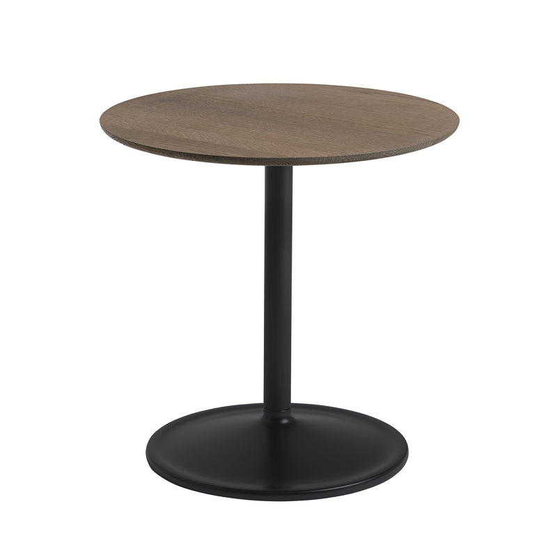 Muuto - Soft Beistelltisch | Ø 48 cm, H 48 cm / Eiche greäuchert