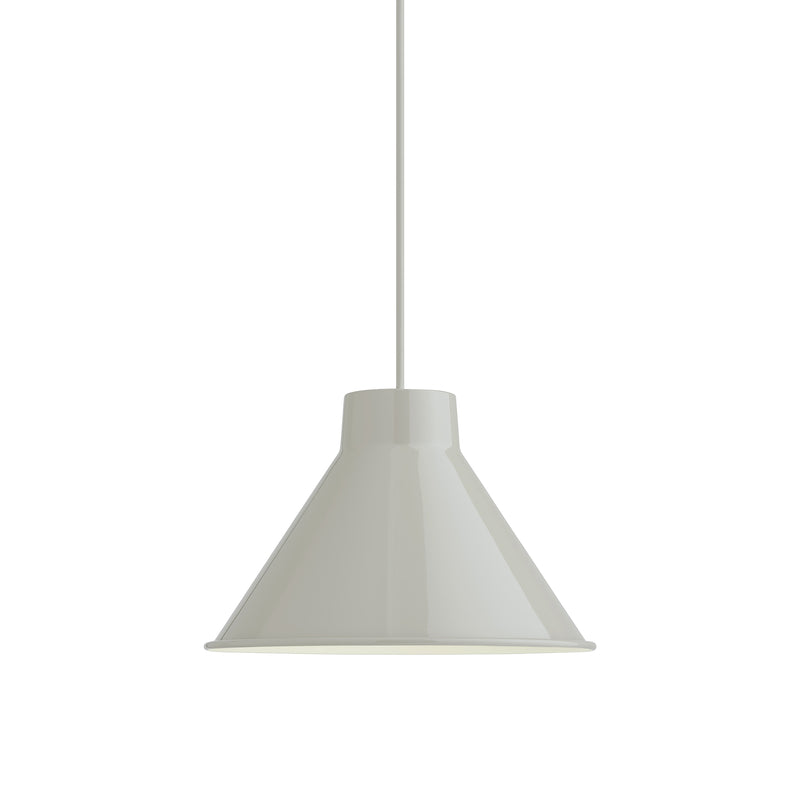 Muuto - Top Pendelleuchte LED | Ø 28 cm / grau