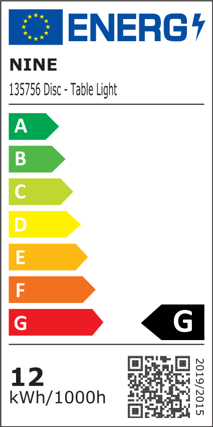 Disc LED Tischleuchte