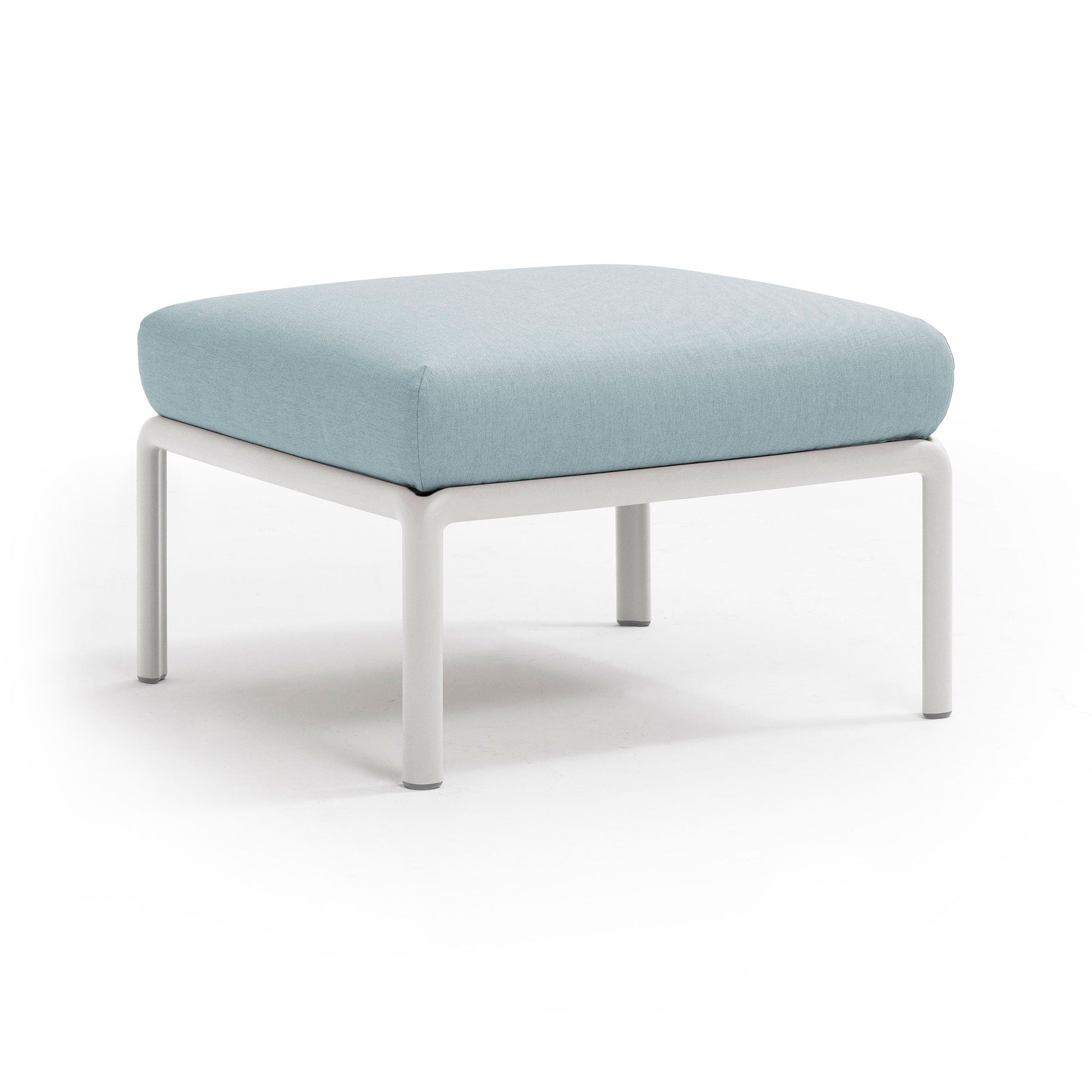 Nardi - Komodo Pouf | weiß/eisblau