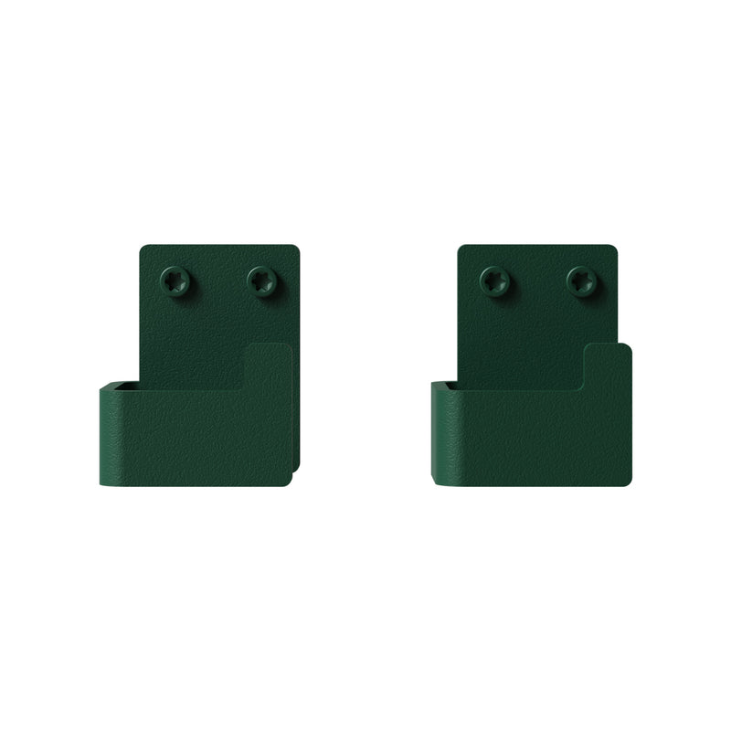 Nichba Design - Wandhaken-Set | moosgrün