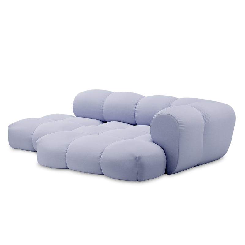OUT Objekte unserer Tage - Sander 06 3-Sitzer Sofa | Kvadrat Vidar fliederblau (0723) / Rechts