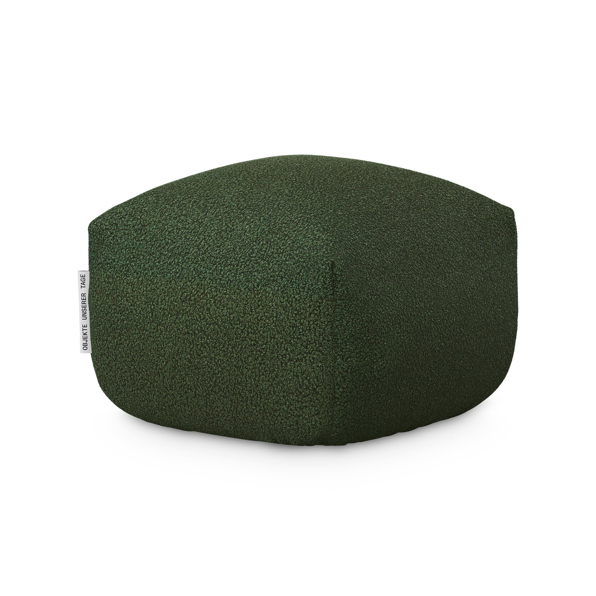 OUT Objekte unserer Tage - Sander Pouf Mini | Chivasso Hug Me 032 (moosgrün)