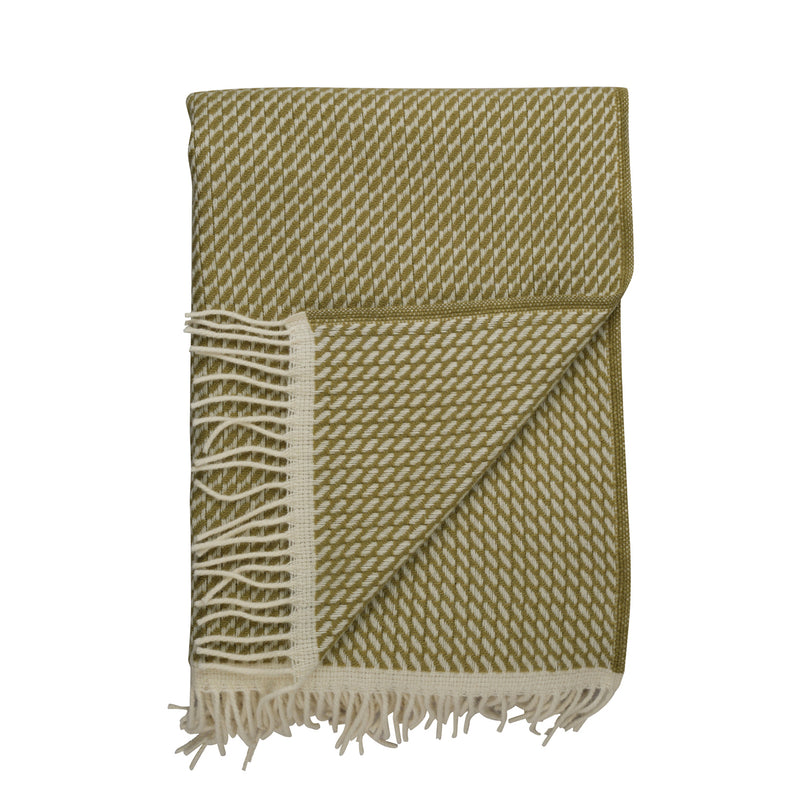 Røros Tweed - Mello Wolldecke | leaf green