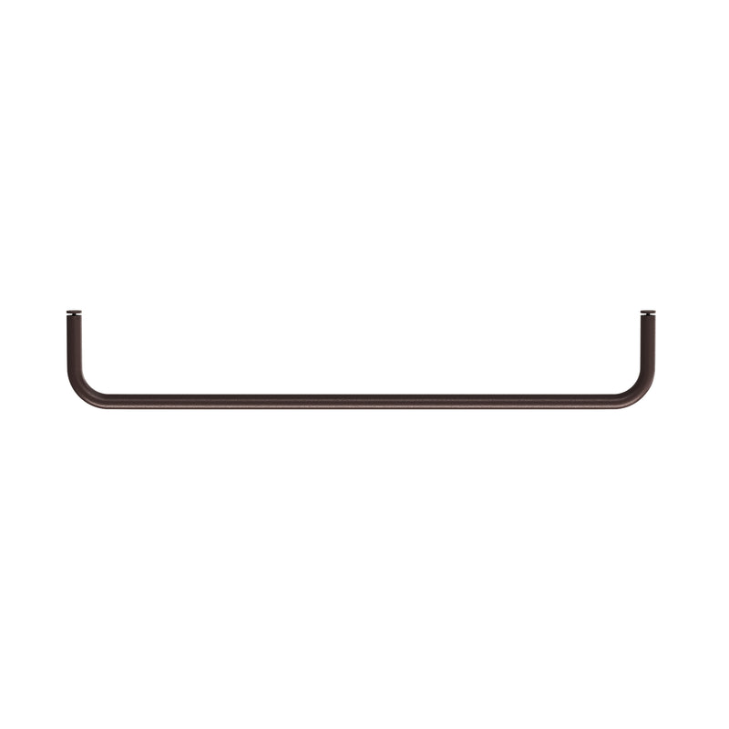 String - Stange für Metallboden | 58 cm / dunkelbraun