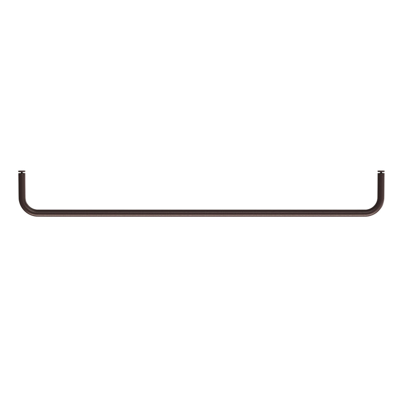 String - Stange für Metallboden | 78 cm / dunkelbraun