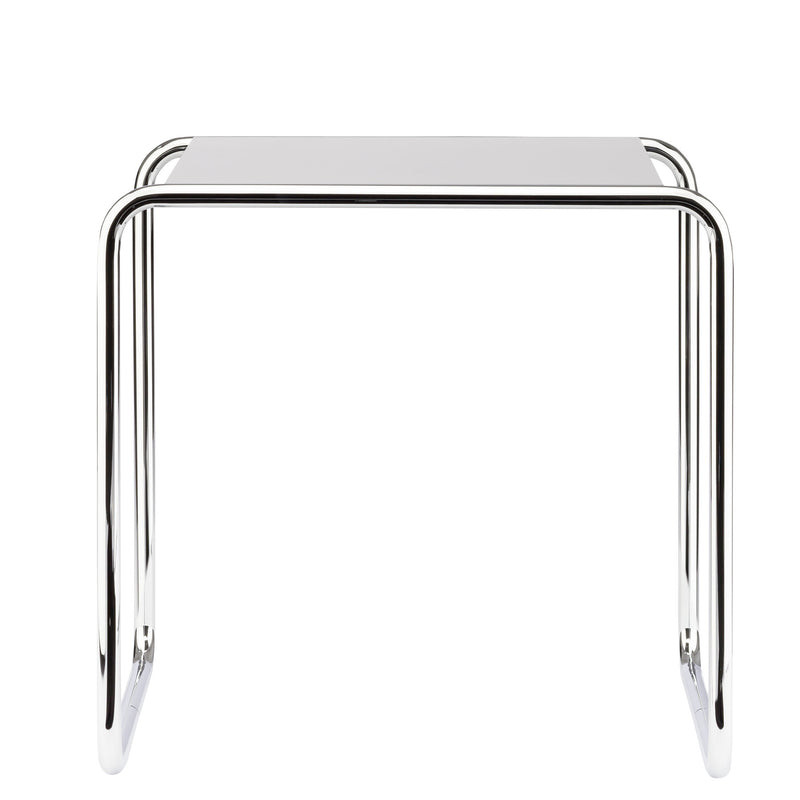Thonet - B 9 Beistelltisch | b (52 x 50 x 39 cm) / decklackiert weiß