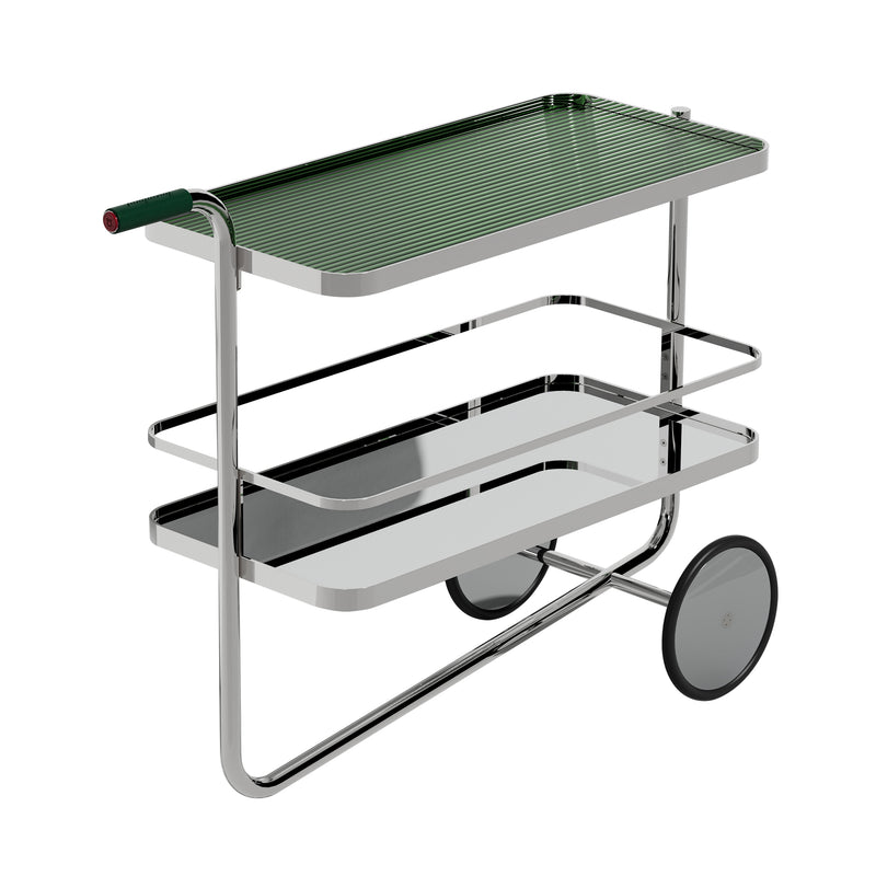 Thonet - S 179 Servierwagen | londongrün