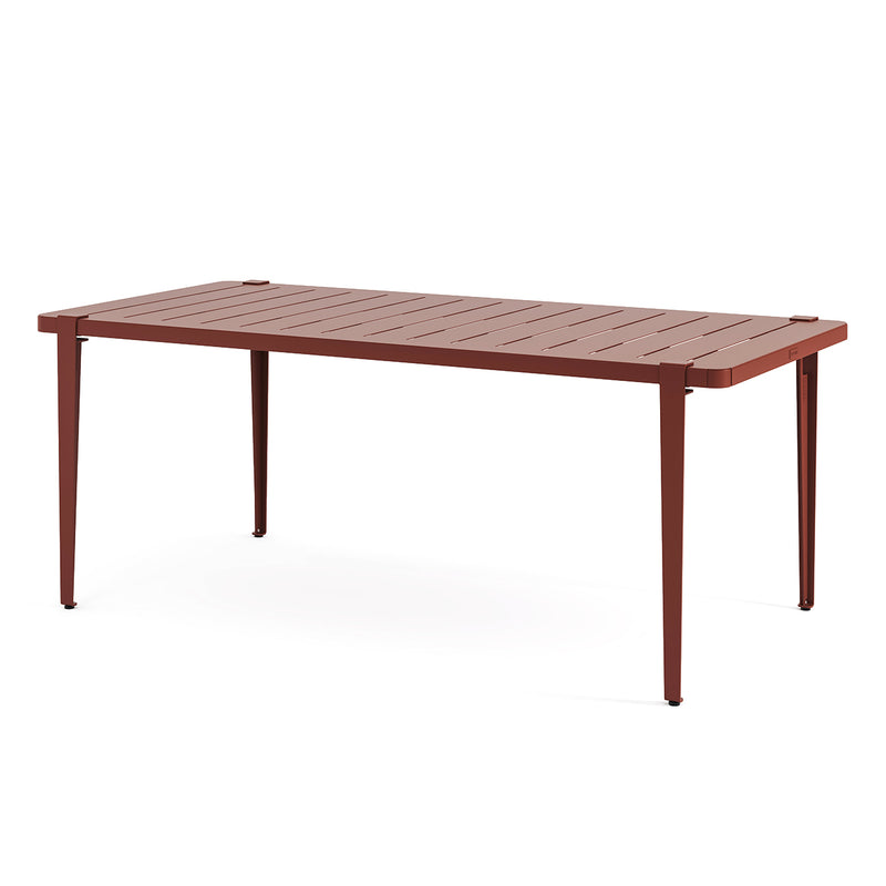 TipToe - Gartentisch MIDI Kollektion | 190 x 90 cm / ziegelrot