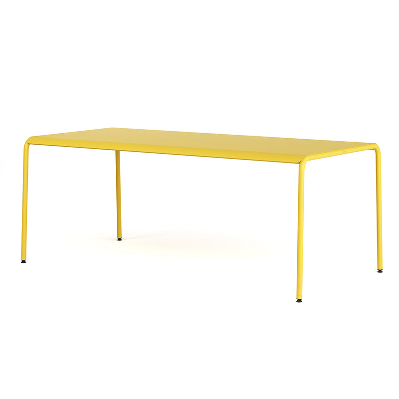 TipToe - Panorama Gartentisch | 190 x 90 cm / sonnengelb