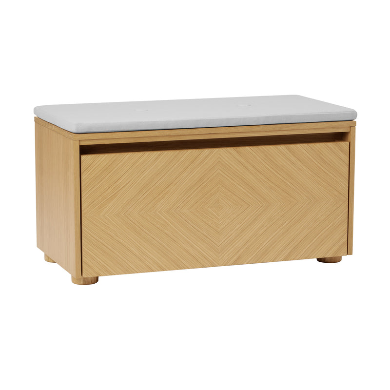 Umage - Hideaway Aufbewahrungsbank | Eiche gerastert/sterling
