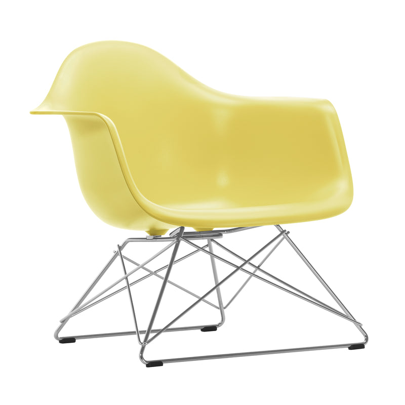 Vitra - Eames Plastic Armchair LAR RE | citron RE / verchromt 